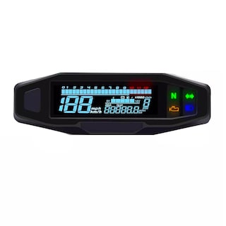 Foto 1 | Velocímetro LCD Digital Miniatura Eo Safe Imports ESI-13457 Negro para Motocicleta