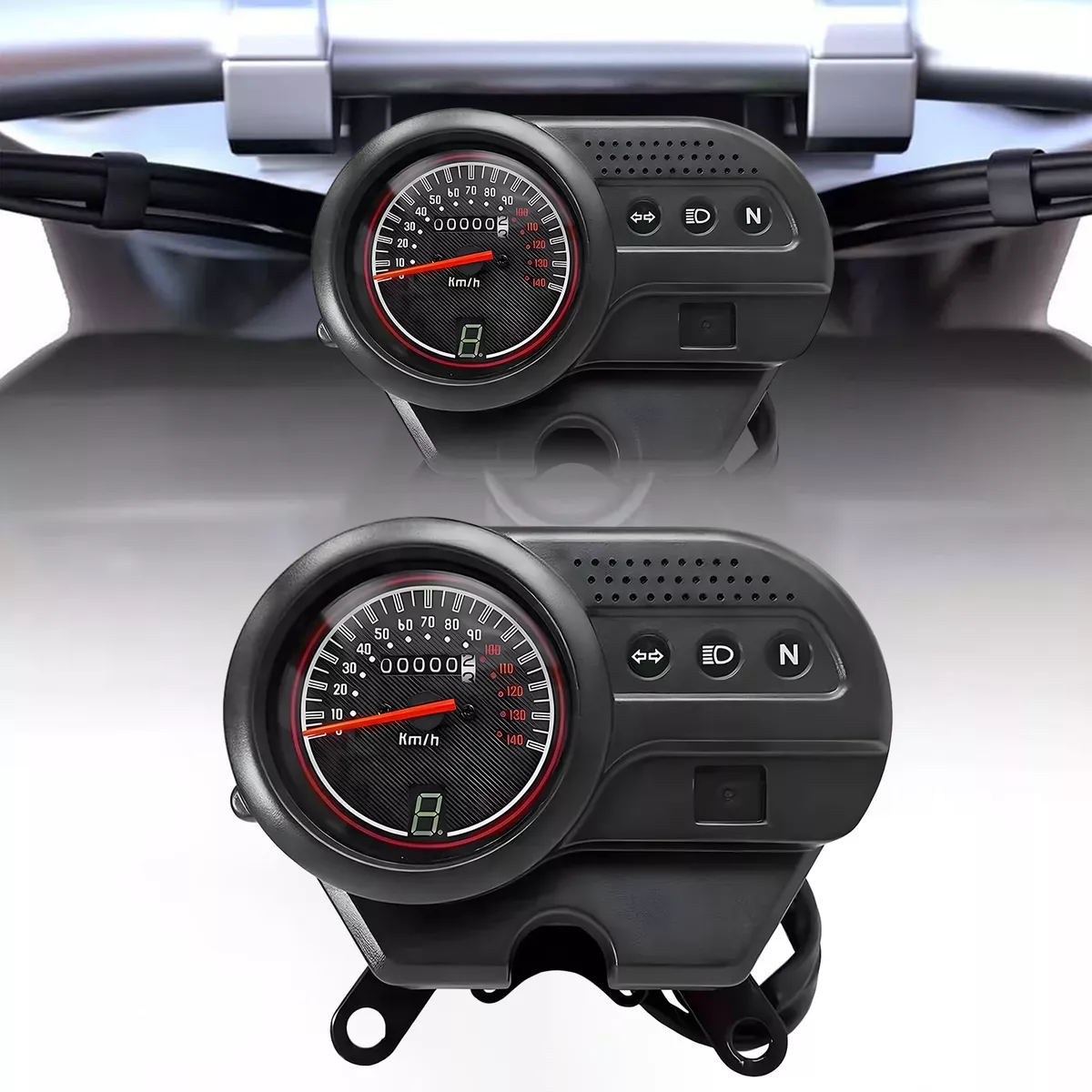 Foto 4 pulgar | Tablero Velocimetro Italika Eo Safe Imports Esi-17868 Negro