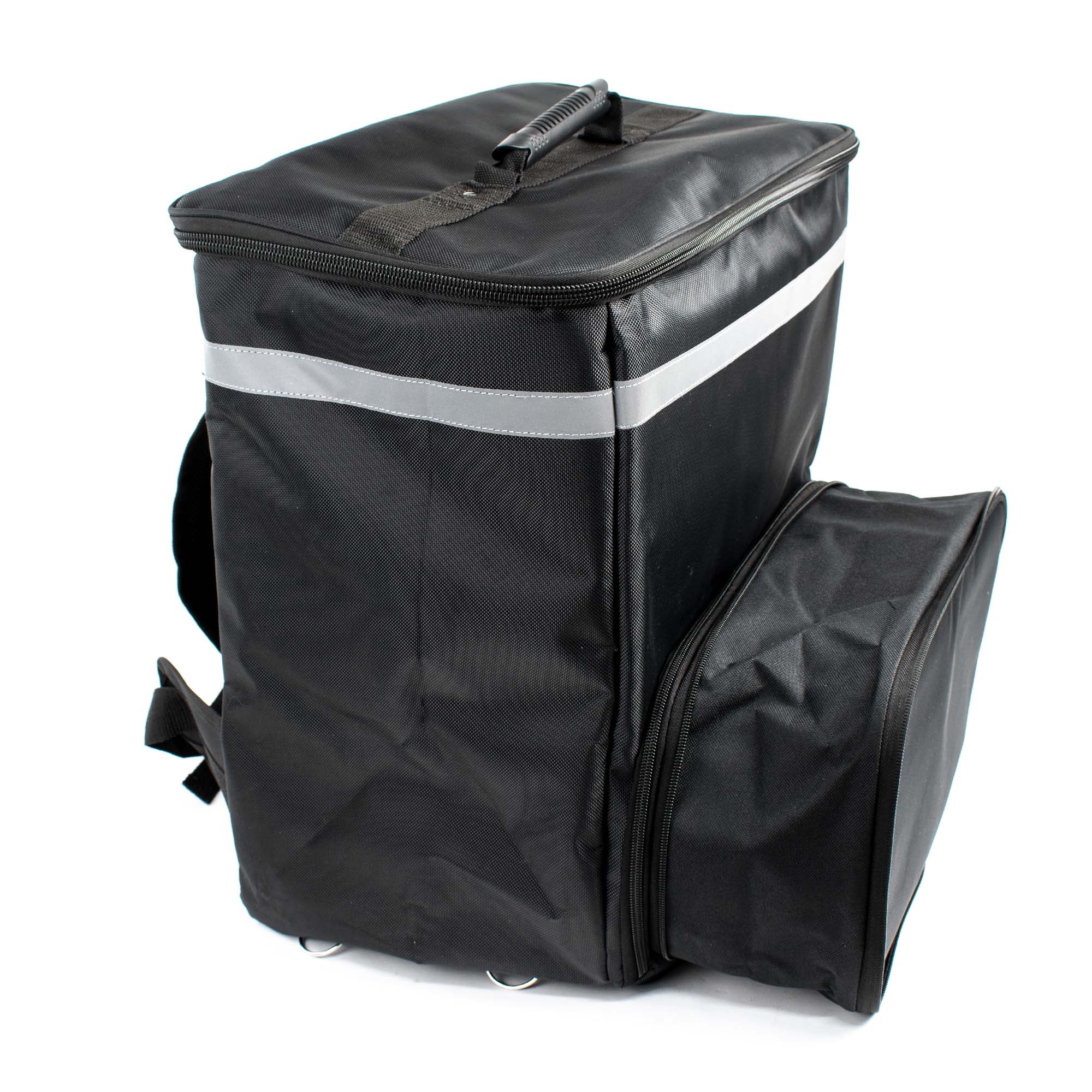 Foto 4 pulgar | Mochila Térmica Expandible de Reparto Genérico color Negro Capacidad de 89 l Impermeable