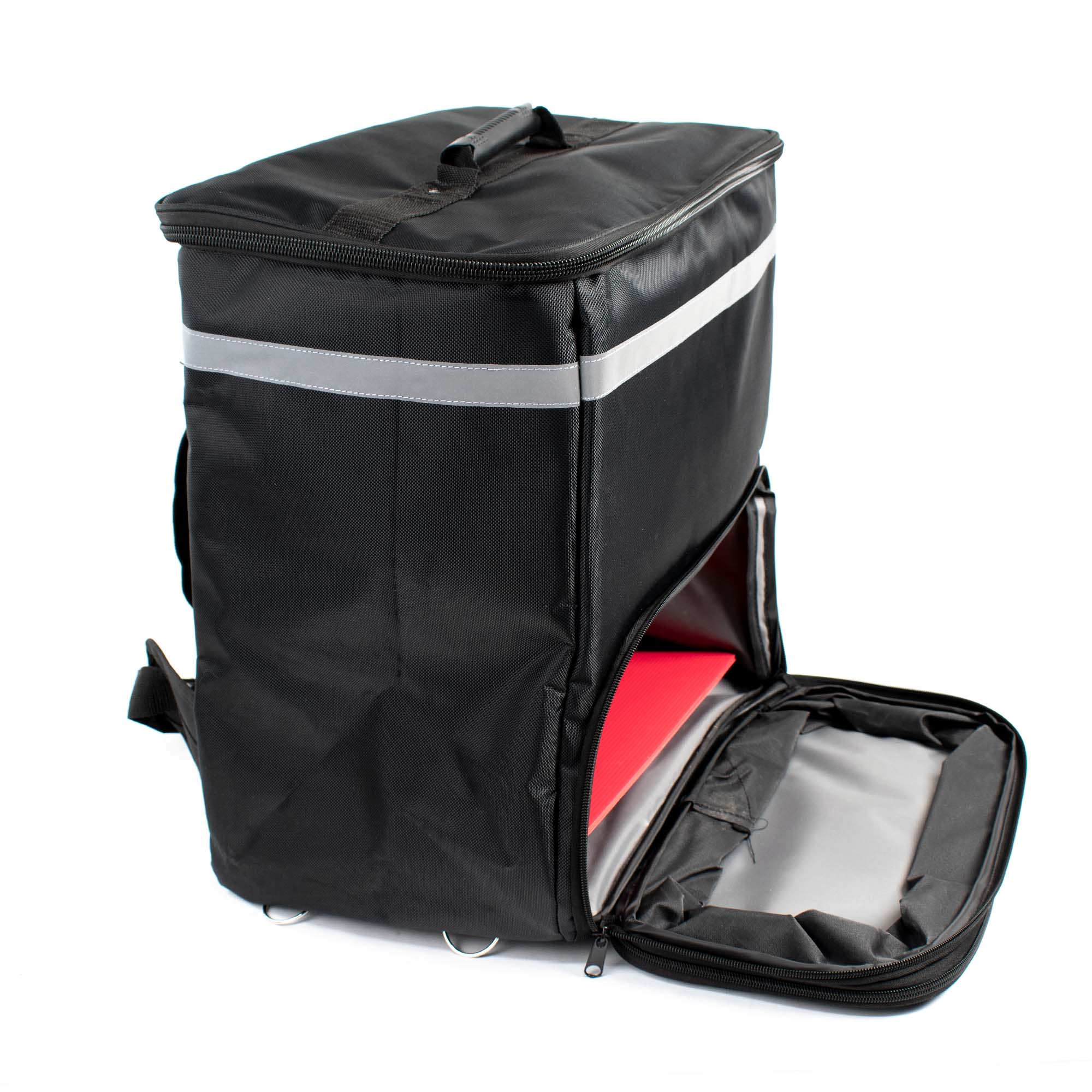 Foto 5 pulgar | Mochila Térmica Expandible de Reparto Genérico color Negro Capacidad de 89 l Impermeable