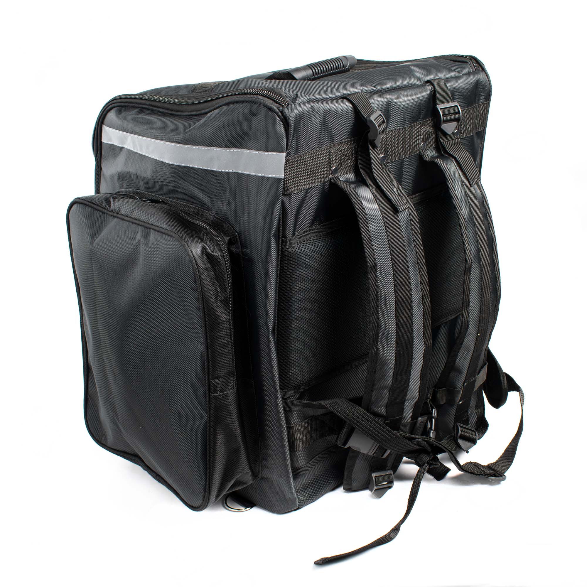 Foto 4 pulgar | Mochila Térmica de Reparto Genérico color Negro de 90 l Impermeable