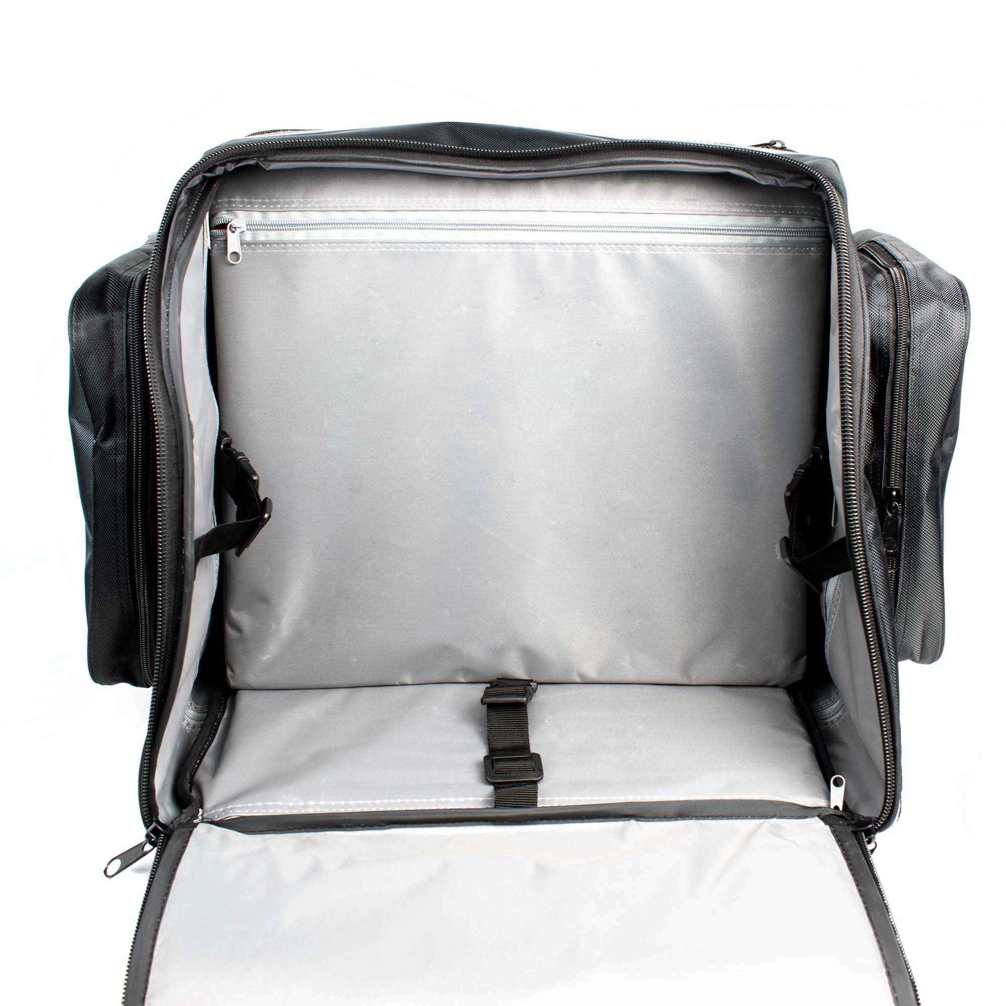 Foto 6 pulgar | Mochila Térmica de Reparto Genérico color Negro de 90 l Impermeable
