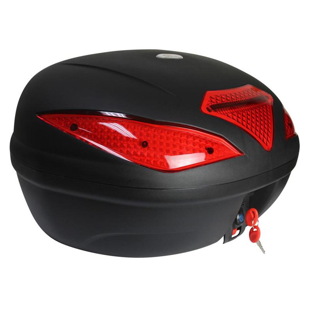 Foto 2 pulgar | Caja Trasera 43l Roda Negra Con Led