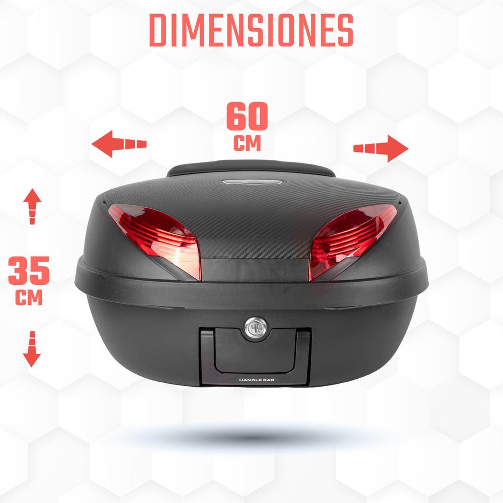 Foto 4 pulgar | Caja Portaequipaje Kinlley para Moto