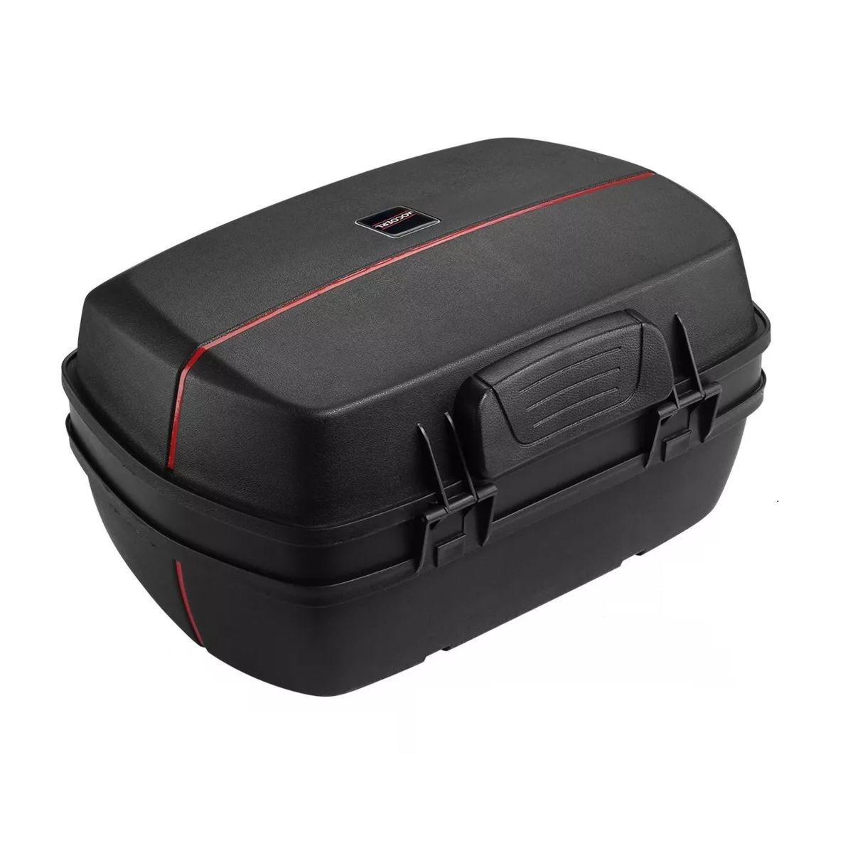 Foto 2 pulgar | Caja Moto Eo Safe Imports Esi-6577 para 2 Cascos Respaldo Acojinado Negro