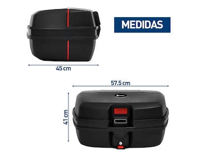 Foto 2 | Portacasco de Motocicleta Bluelander CBHH-0084 color Negro