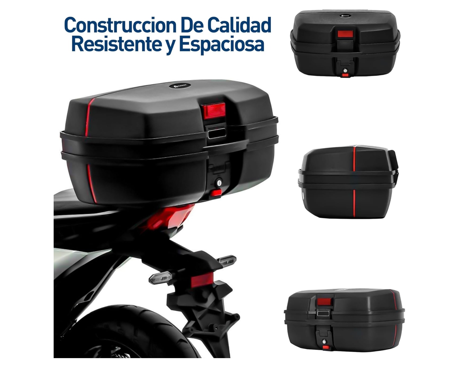 Foto 4 pulgar | Portacasco de Motocicleta Bluelander CBHH-0084 color Negro