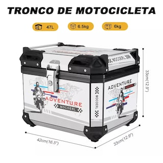 Foto 3 | Maletero Eo Safe Imports Esi-13392 para Motocicleta