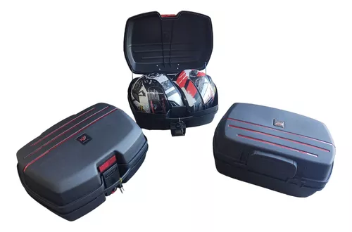 Foto 4 pulgar | Caja Maletero G&G para Moto 2 Cascos 45 L