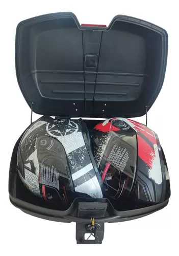 Foto 5 pulgar | Caja Maletero G&G para Moto 2 Cascos 45 L