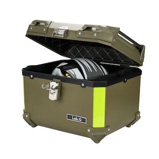 Foto 1 | Baúl Trasero Lab.g Caja Moto Abs Respaldo Acojinado 45l 1cascos Navy Green