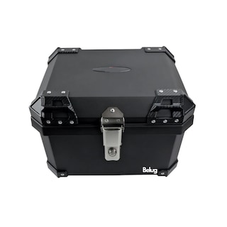 Foto 2 | Baúl Moto Caja Acabado Aluminio Funda Interior Belug Negro