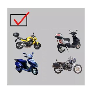 Foto 3 | Caja Portaequipaje para Moto y Motonetas Eo Safe Imports ESI-12338 Negra