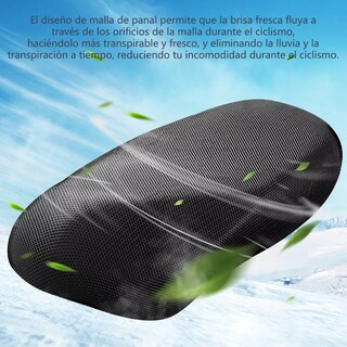 Foto 2 | Malla Funda Cubre Asiento Motocicleta Universal Eo Safe Imports Esi-16808 Negro