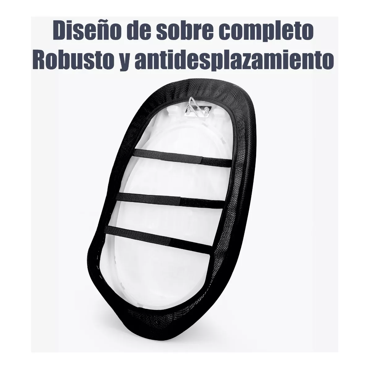 Foto 5 | Malla Funda Cubre Asiento Motocicleta Universal Eo Safe Imports Esi-16808 Negro