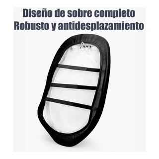Foto 5 | Malla Funda Cubre Asiento Motocicleta Universal Eo Safe Imports Esi-16808 Negro
