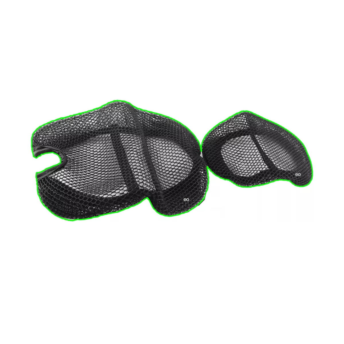 Malla Cubre Asiento Motocicleta Italika 2 Plazas Eo Safe Imports Esi-13793-1 Negro