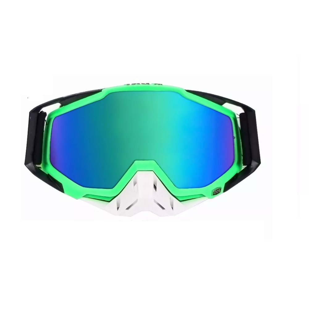 Goggles Belug Antiniebla color Verde para Motocross y Esquí