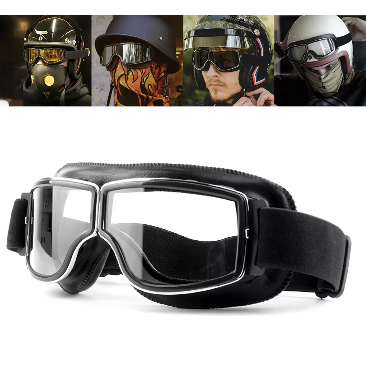 Foto 3 pulgar | Goggles Eo Safe Imports ESI-9714 Negros