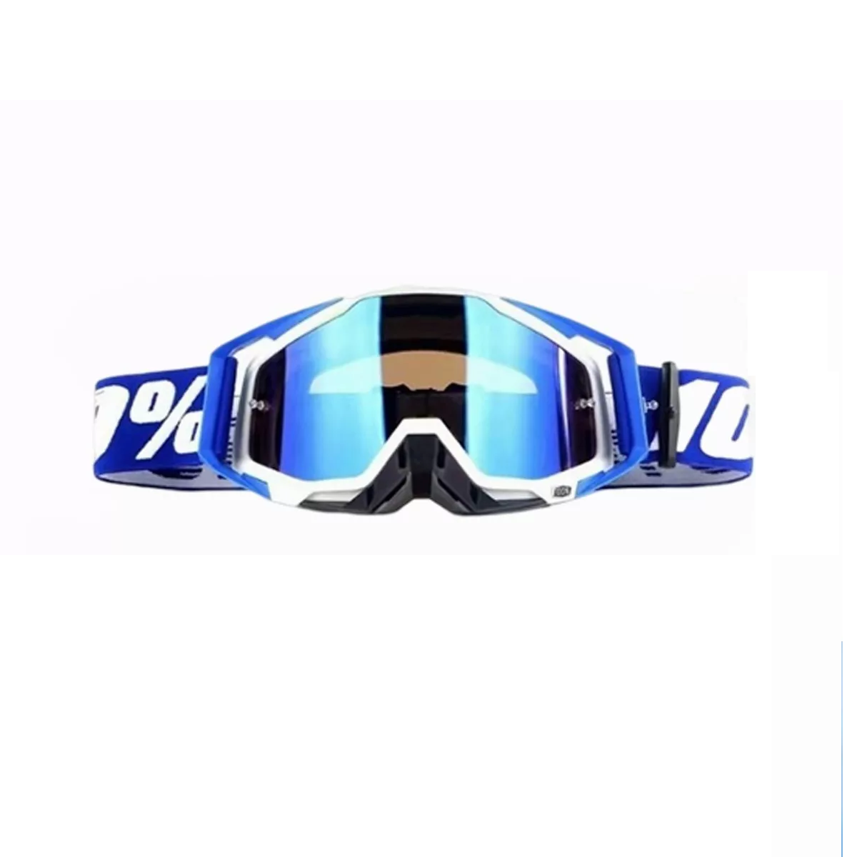 Foto 2 pulgar | Gafas de Motocross Eo Safe Imports ESI-9722 Blancos