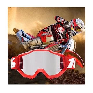Foto 2 | Googles Tácticos Motocross Esquí Gafas Anti Quimico Fluidos Eo Safe Imports Esi-12750 Rojo