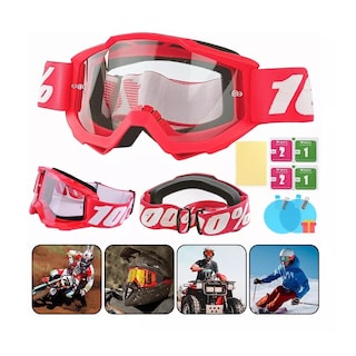 Foto 3 | Googles Tácticos Motocross Esquí Gafas Anti Quimico Fluidos Eo Safe Imports Esi-12750 Rojo
