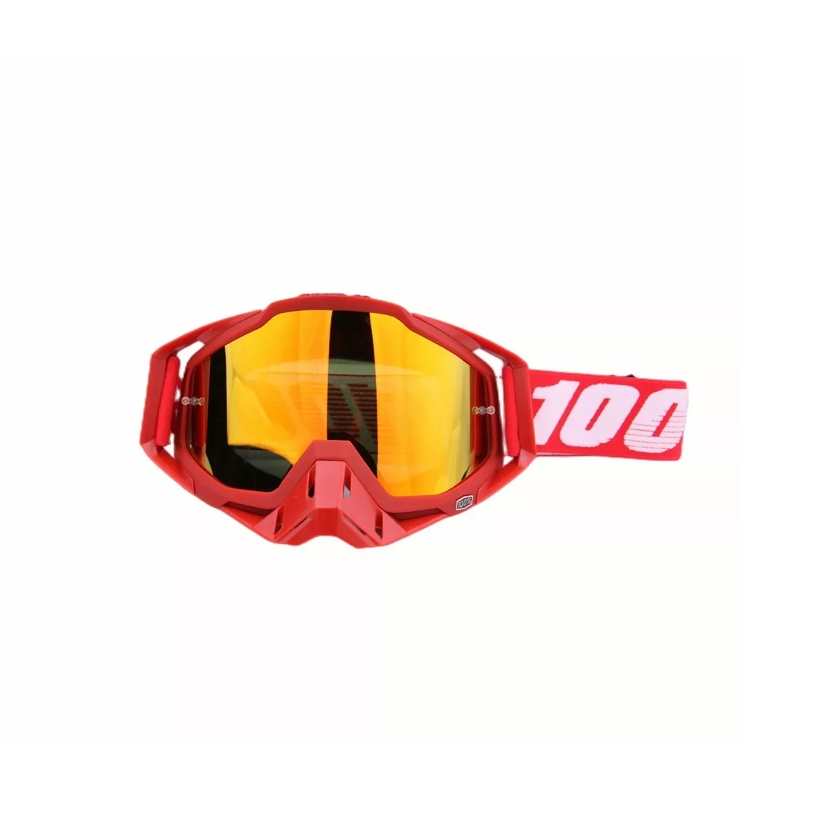 Foto 2 pulgar | Googles Motocross Gafas  Anti Niebla Eo Safe Imports Esi-12744 Rojo