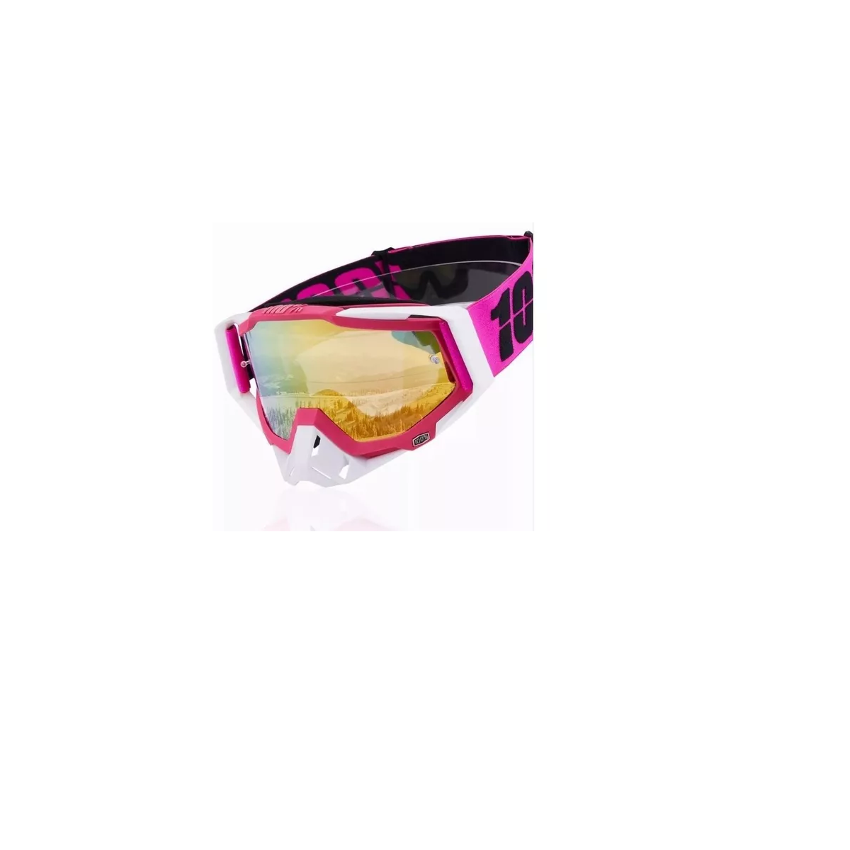 Foto 3 pulgar | Goggles de Motocross Eo Safe Imports ESI-13434 Rosas