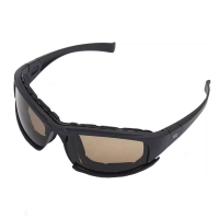 Lentes Tácticos Deportivos Goggle Para Motocicleta Eo Safe Imports Esi-3727-1 Negro