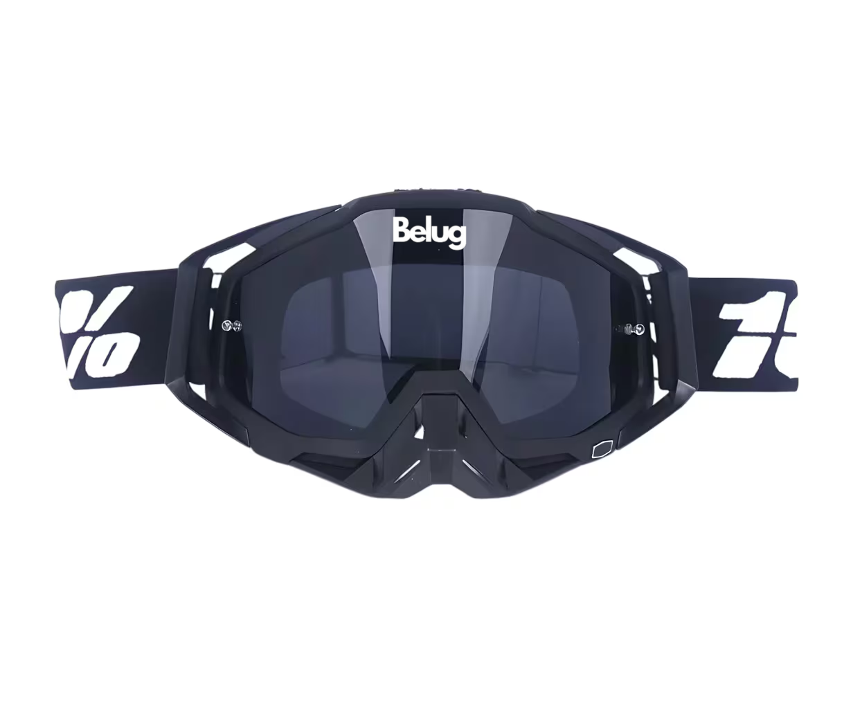Gafas De Esquí Goglesss Motocross Tácticos Anti Niebla, Belug  Negro