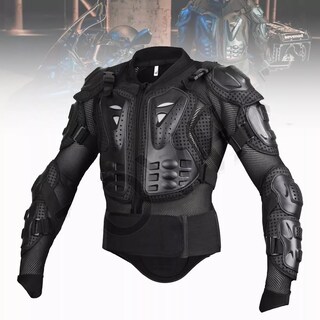Foto 3 | Protector Esqueleto Eo Safe Imports Esi-7607 color Negro Chamarra de Armadura para Motociclistas Talla L