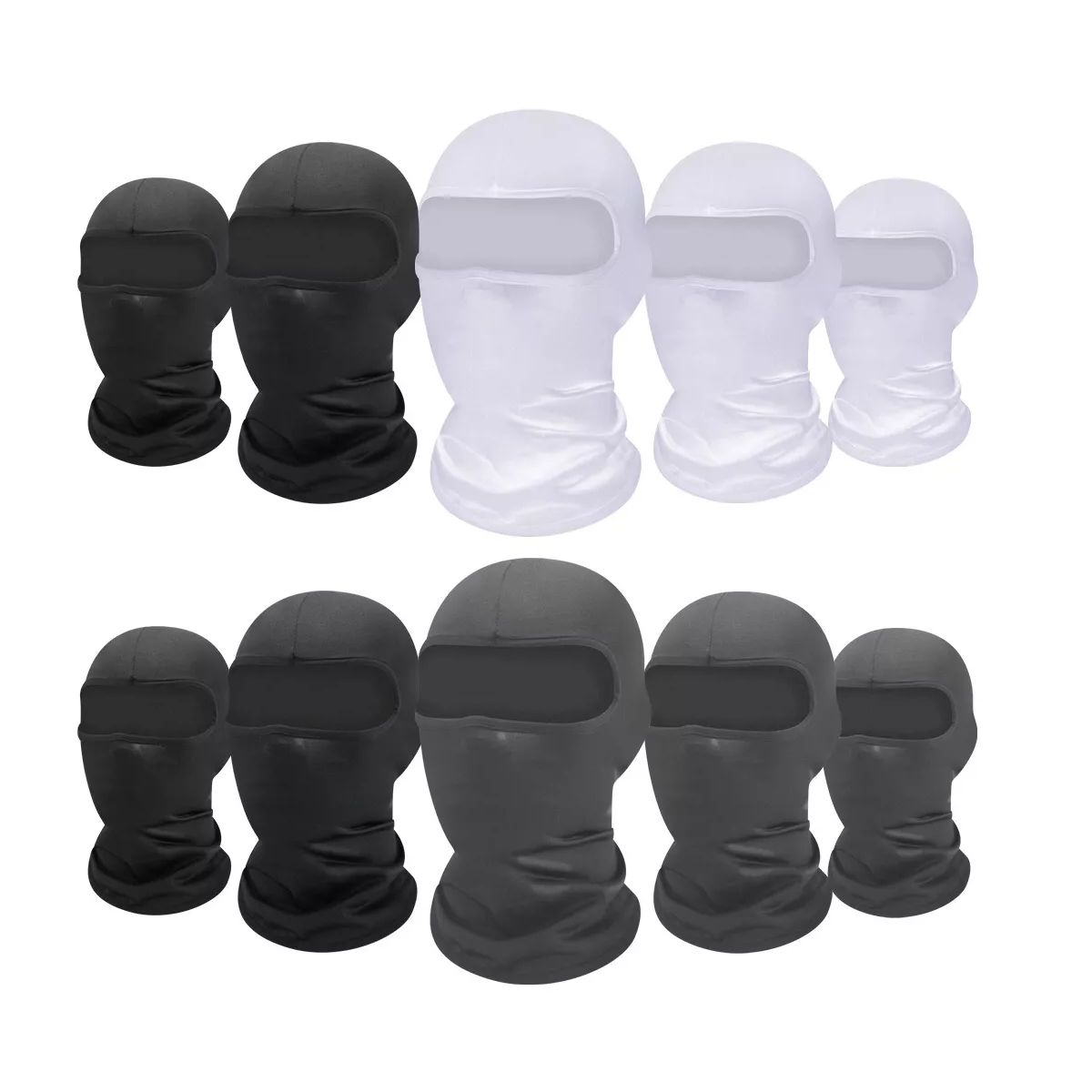 Foto 2 pulgar | Kit Bandana Pasamontañas Balaclava Táctico Moto 10 Pack Eo Safe Imports Esi-17464 Multicolor