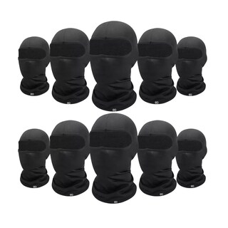 Foto 1 | Kit Bandana Pasamontañas Balaclava Táctico Moto 10 Pack Eo Safe Imports Esi-17463-1 Negro