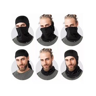 Foto 3 | Kit Bandana Pasamontañas Balaclava Táctico Moto 10 Pack Eo Safe Imports Esi-17463-1 Negro