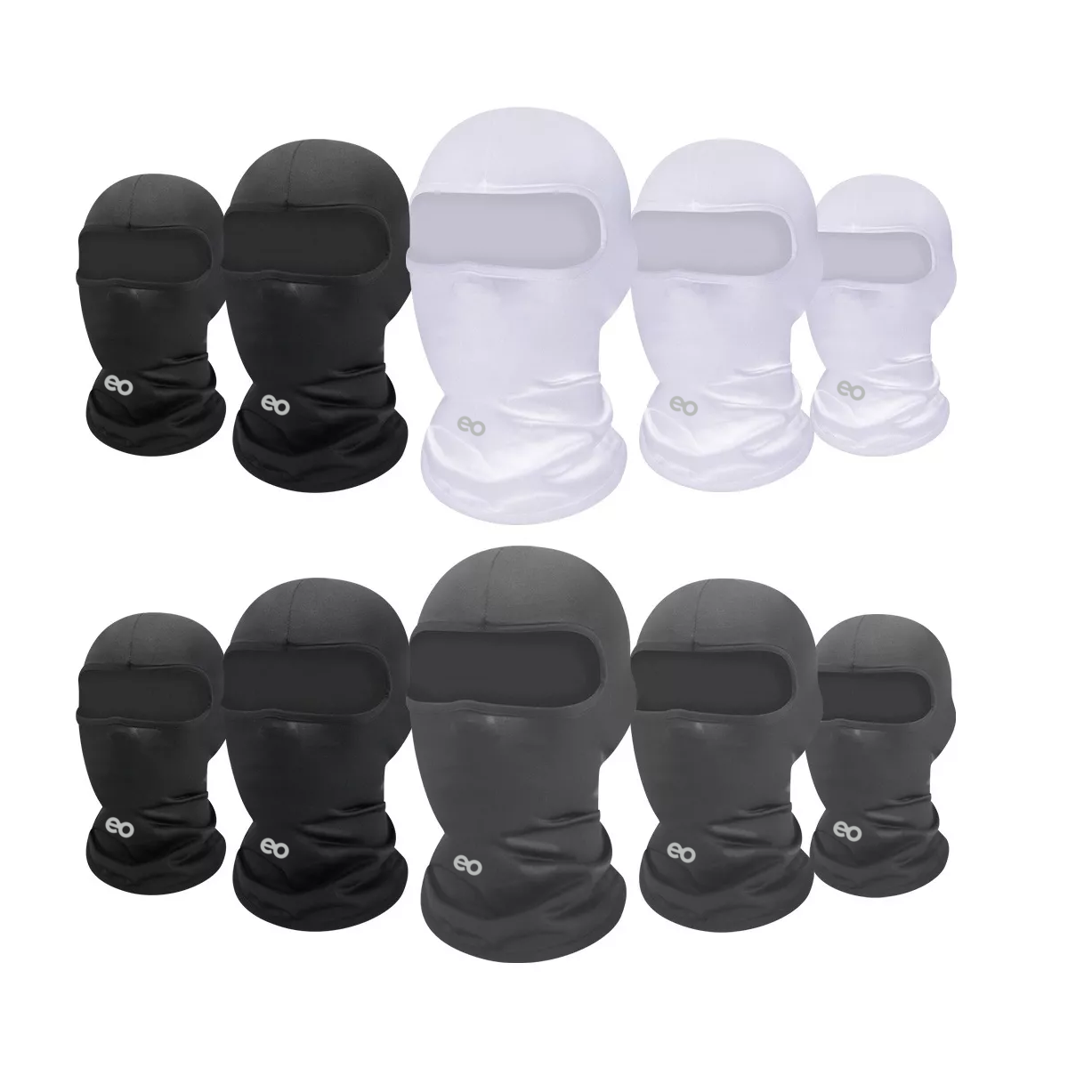 Foto 2 pulgar | Kit Bandana Pasamontañas Balaclava Táctico Moto 10 Pack Eo Safe Imports Esi-17464-1 Multicolor