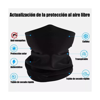 Foto 4 | Mascaras Deportivas Para Moto Ciclismo Estampado De Cráneos Eo Safe Imports Esi-15888-1 Negro