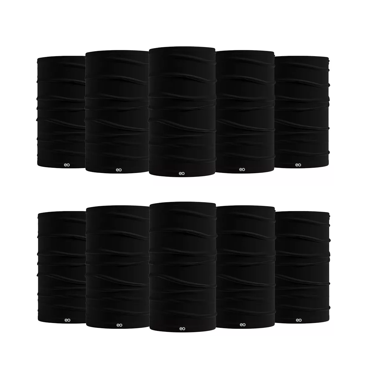 Bandanas Deportivas Para Moto Ciclismo 10pzs Eo Safe Imports Esi-15890-1 Negro
