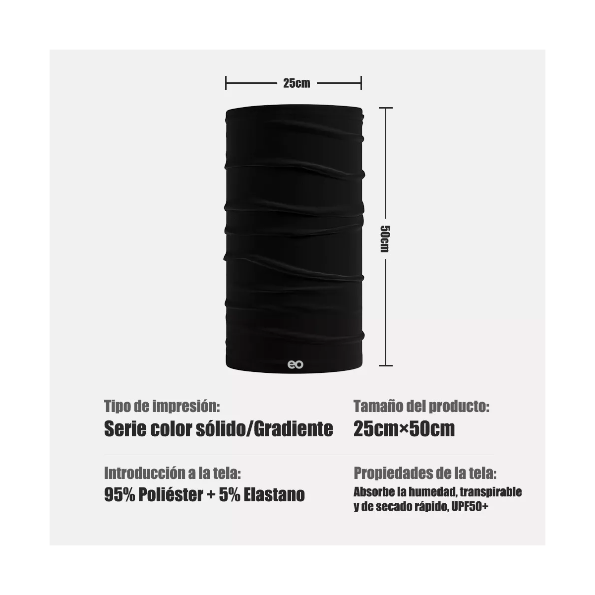 Foto 3 pulgar | Bandanas Deportivas Para Moto Ciclismo 10pzs Eo Safe Imports Esi-15890-1 Negro