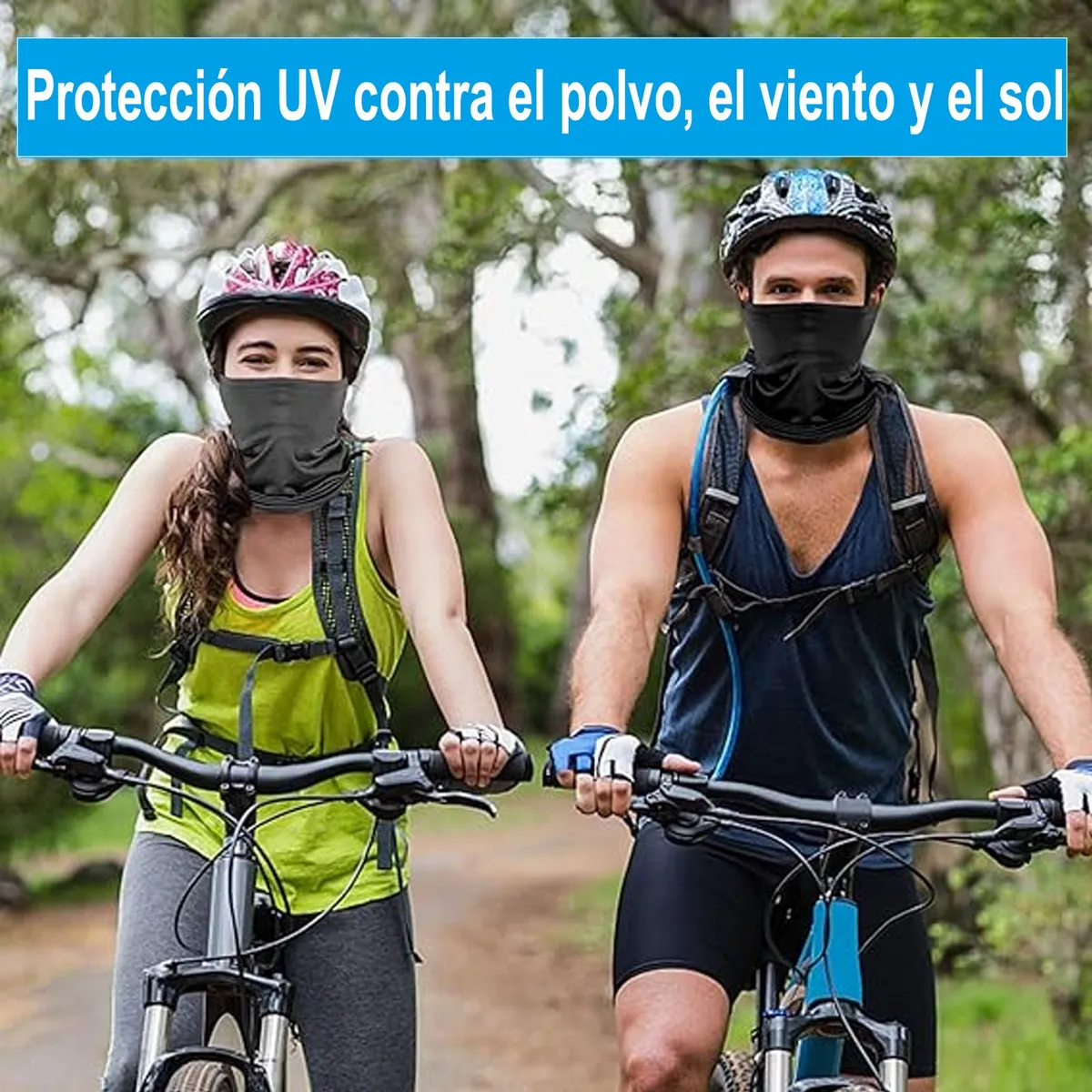 Foto 3 | 12 Pack Bandana-máscara Belug   Sol  Transpirable  Ciclismo  Pesca Blanco  Gris Y Negro