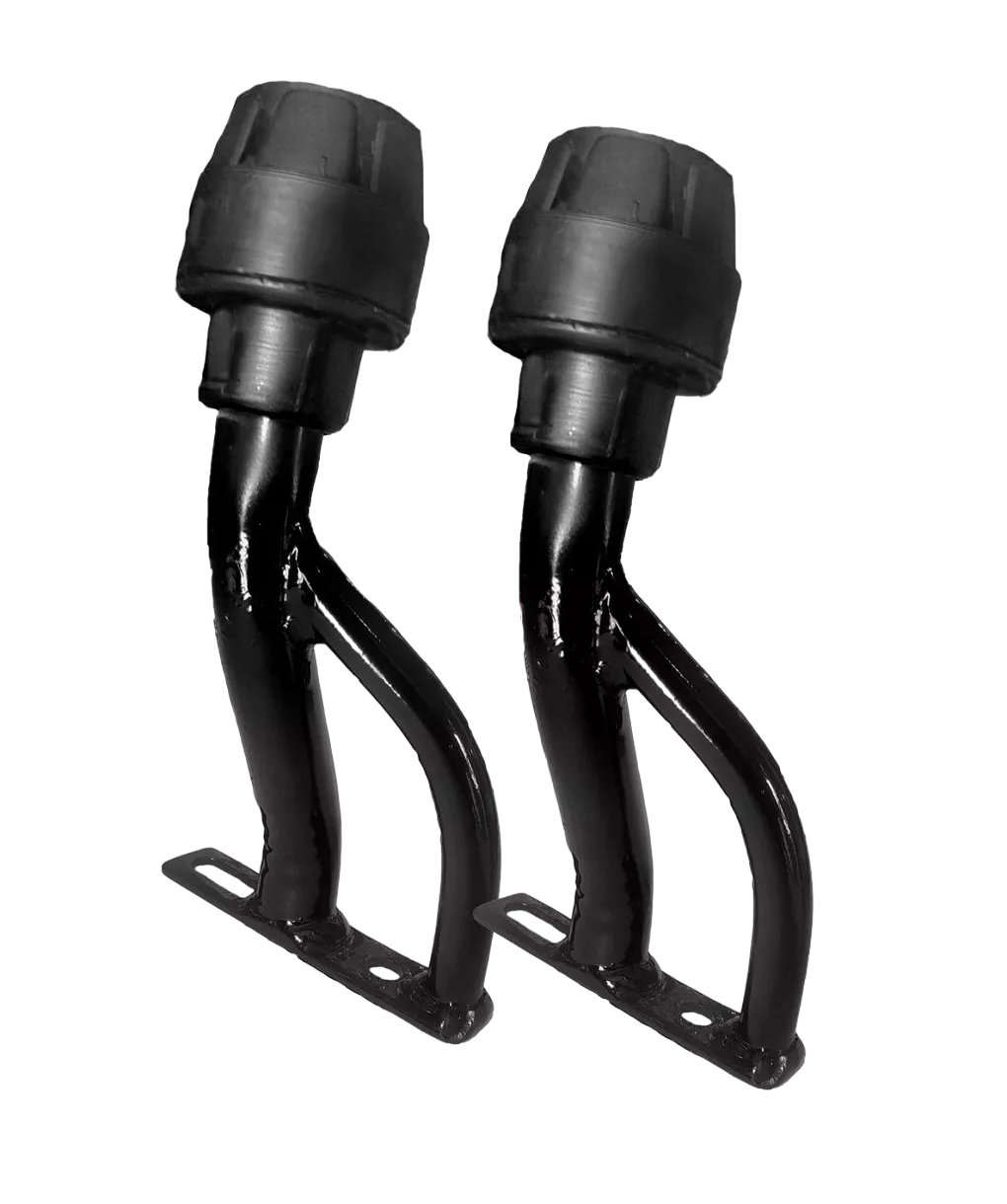 Slider Universal Belug Croked para Moto color Negro