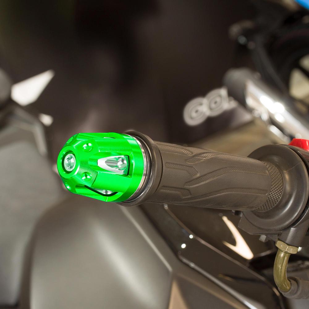 Foto 4 | Par Jgo Contrapesos Verde Para Moto Universal Kinlley