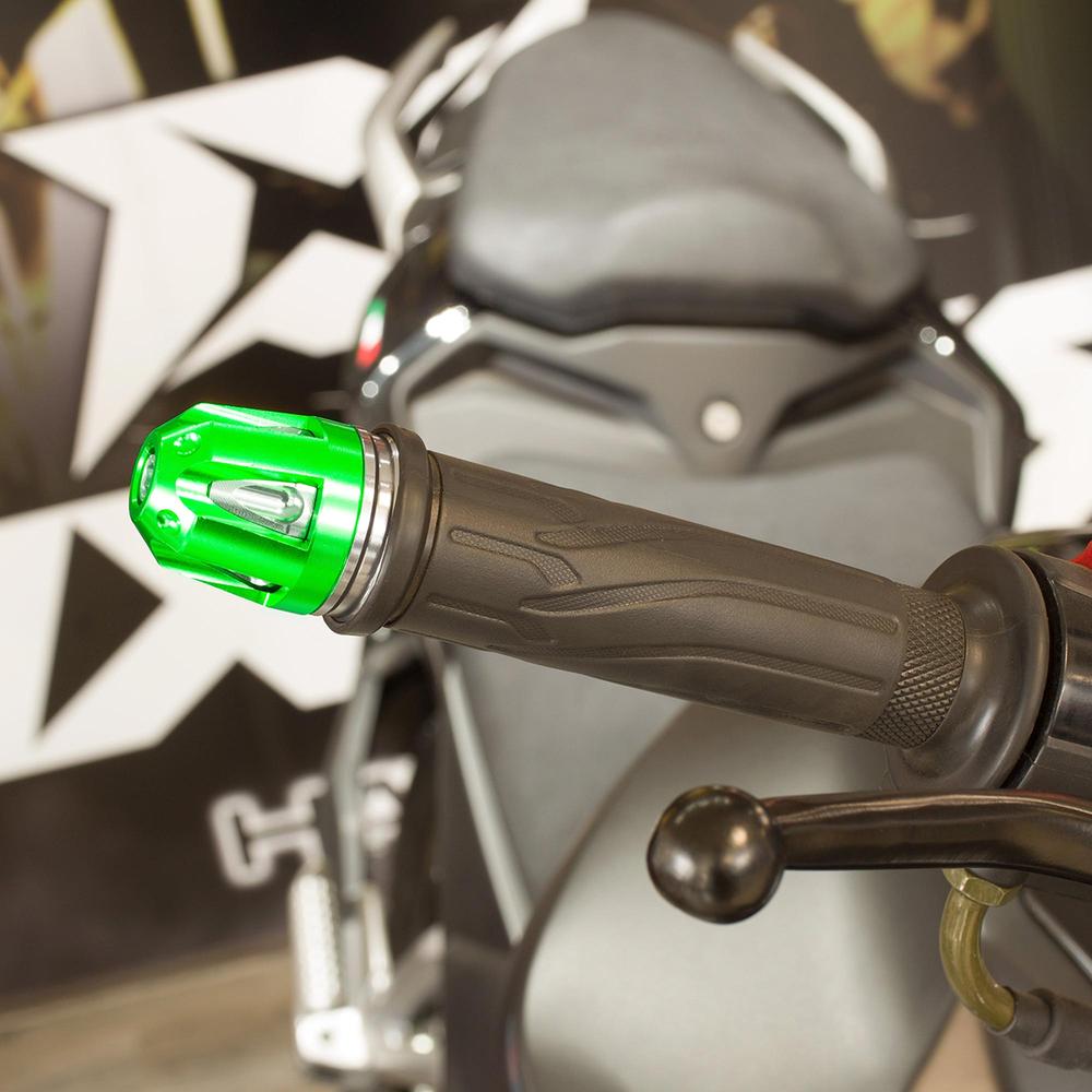Foto 5 | Par Jgo Contrapesos Verde Para Moto Universal Kinlley