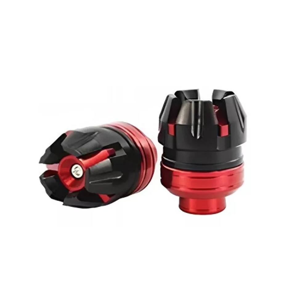 Foto 5 pulgar | Slider Eje De Llanta Universal Motocicleta 4 Pcs Rojo