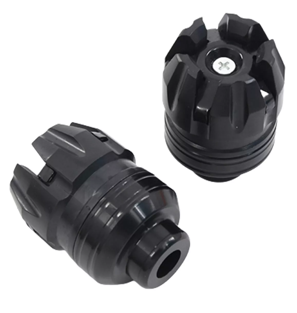 Foto 3 pulgar | Slider Eje De Llanta Universal Motocicleta 4 Pcs Negro