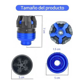Foto 2 | Slider Motocicleta, Eje Llanta Universal 8pcs Eo Safe Imports Esi-18932 Azul