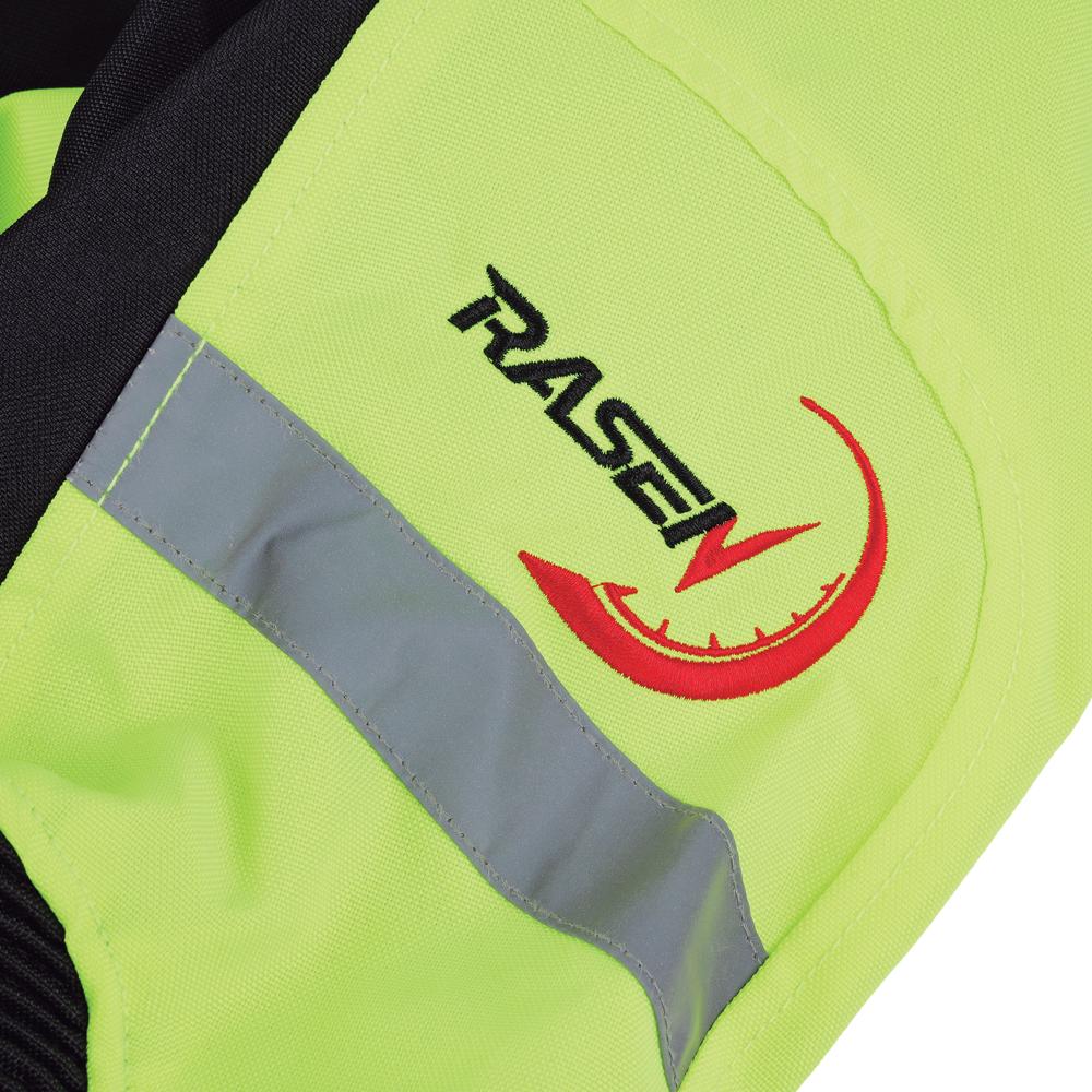 Foto 5 pulgar | Chamarra Deportiva Para Moto Rasen, Verde Fluorescente Verde