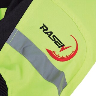 Foto 4 | Chamarra Deportiva Para Moto Rasen, Verde Fluorescente Verde
