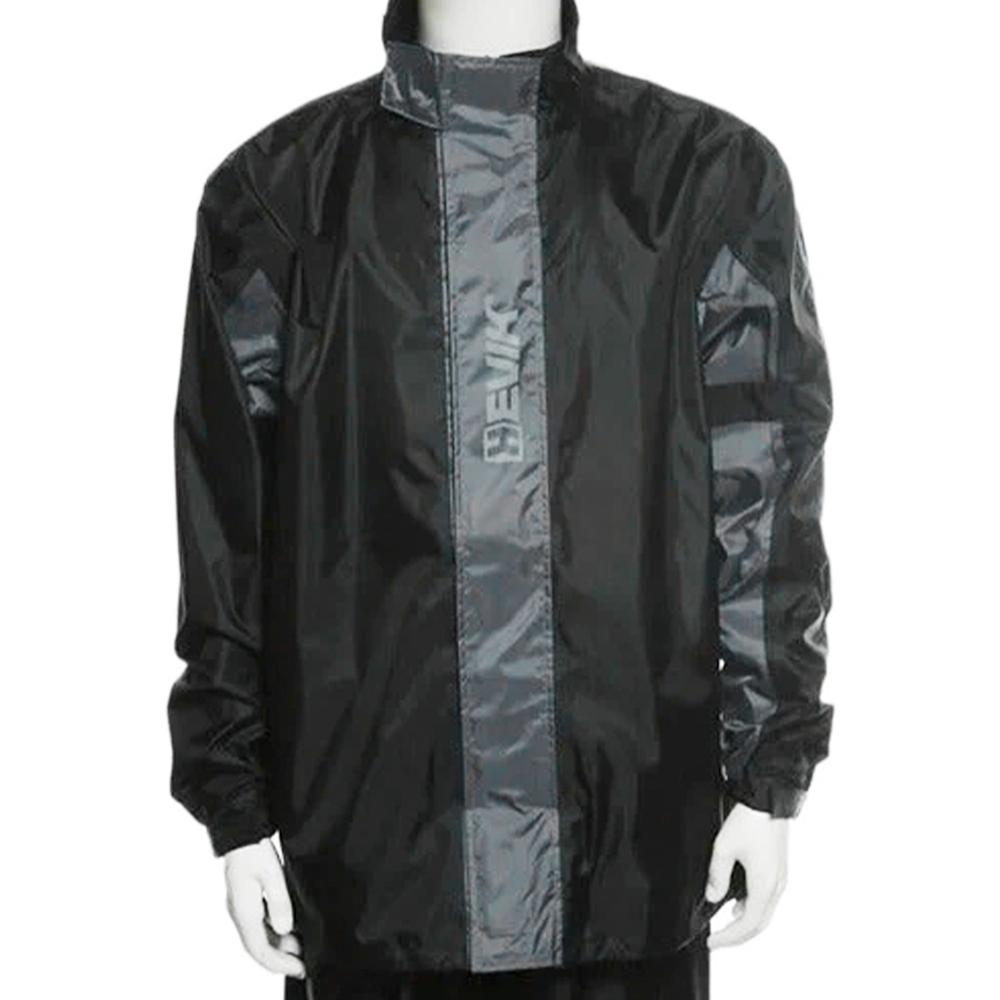 Impermeable para Motociclista Hevik Hvr01 talla Xl color Negro