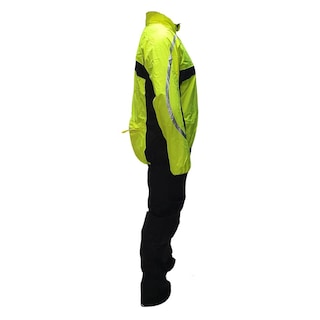 Foto 3 | Impermeable para Motociclista Hebotech Neón Talla L