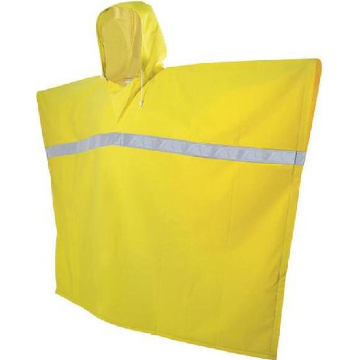 Foto 2 pulgar | Poncho Impermeable Amarillo Con Reflejante, Unitalla, Surtek